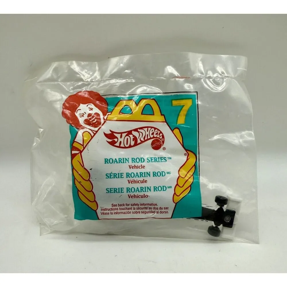 Hot Wheels Roarin Rod Series No.‎ 7 McDonald’s 1995 Factory Sealed